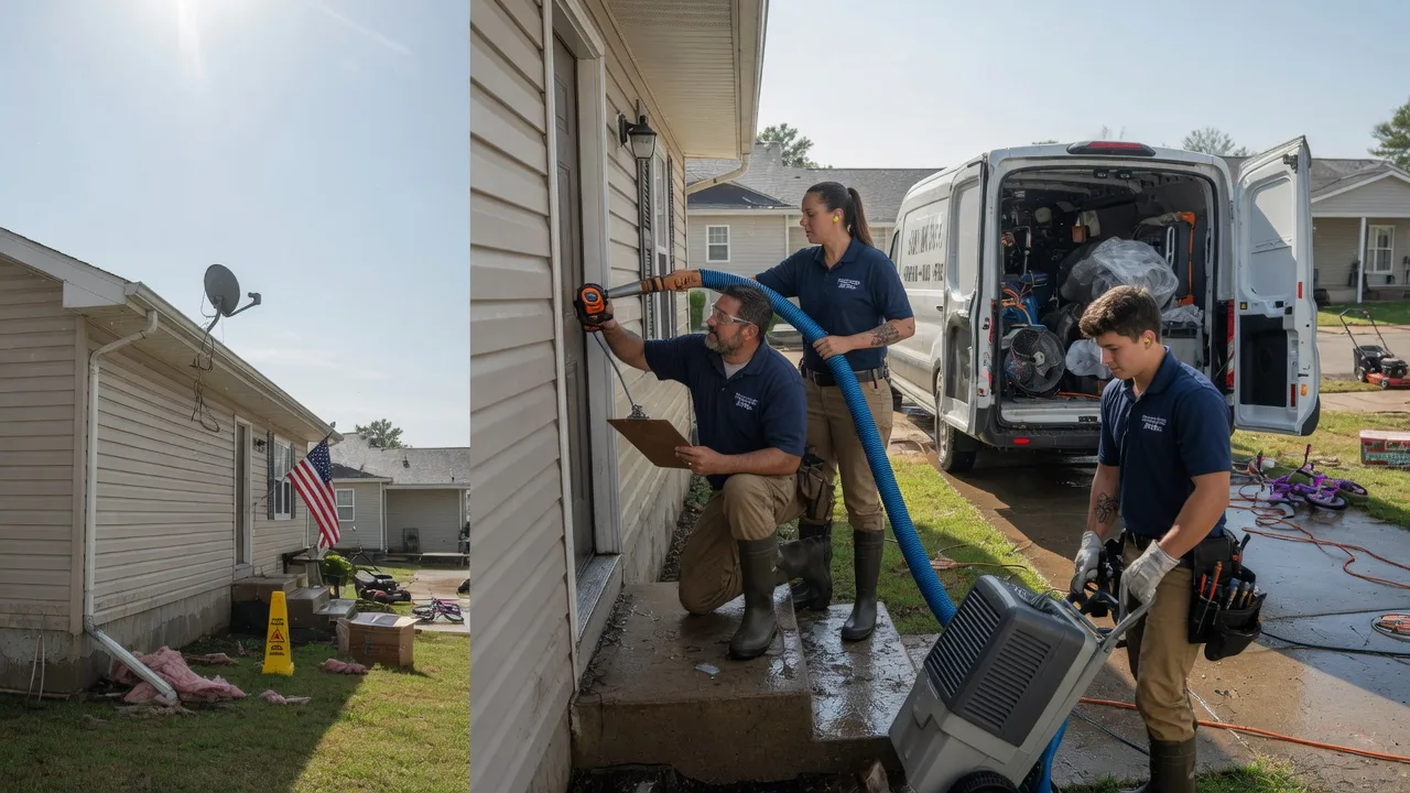 Ceiling Water Damage Restoration in Elmo, MT near me